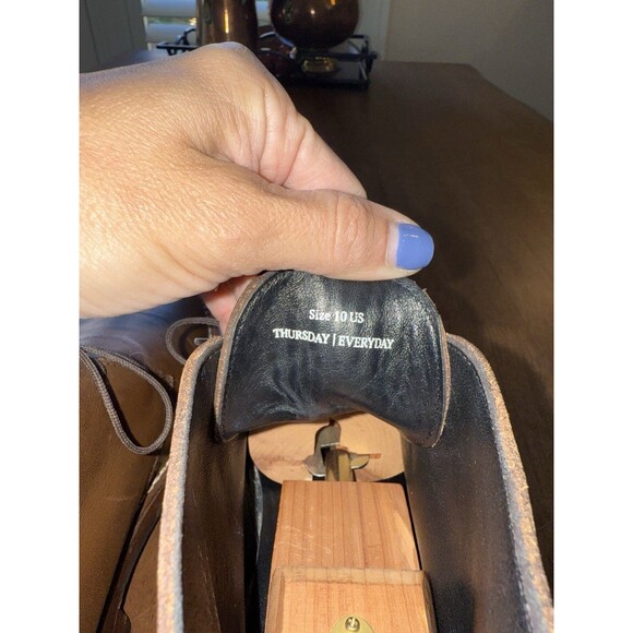 Thursday Boot Co. Scout Brown Leather Chukka Boots Men’s 10 Handmade Mexico - Picture 7 of 13